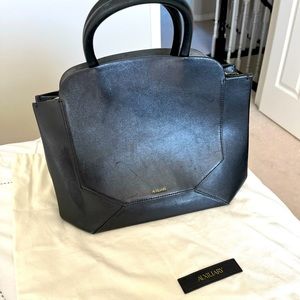 Beautiful auxiliary leather tote bag from Aritzia